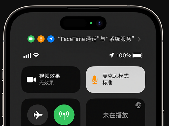 砚山苹果授权维修网点分享iPhone在通话时让你的声音更清晰 